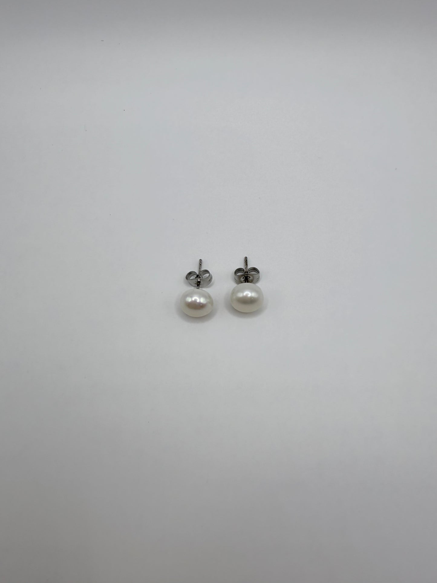 Pearl Stud Earrings