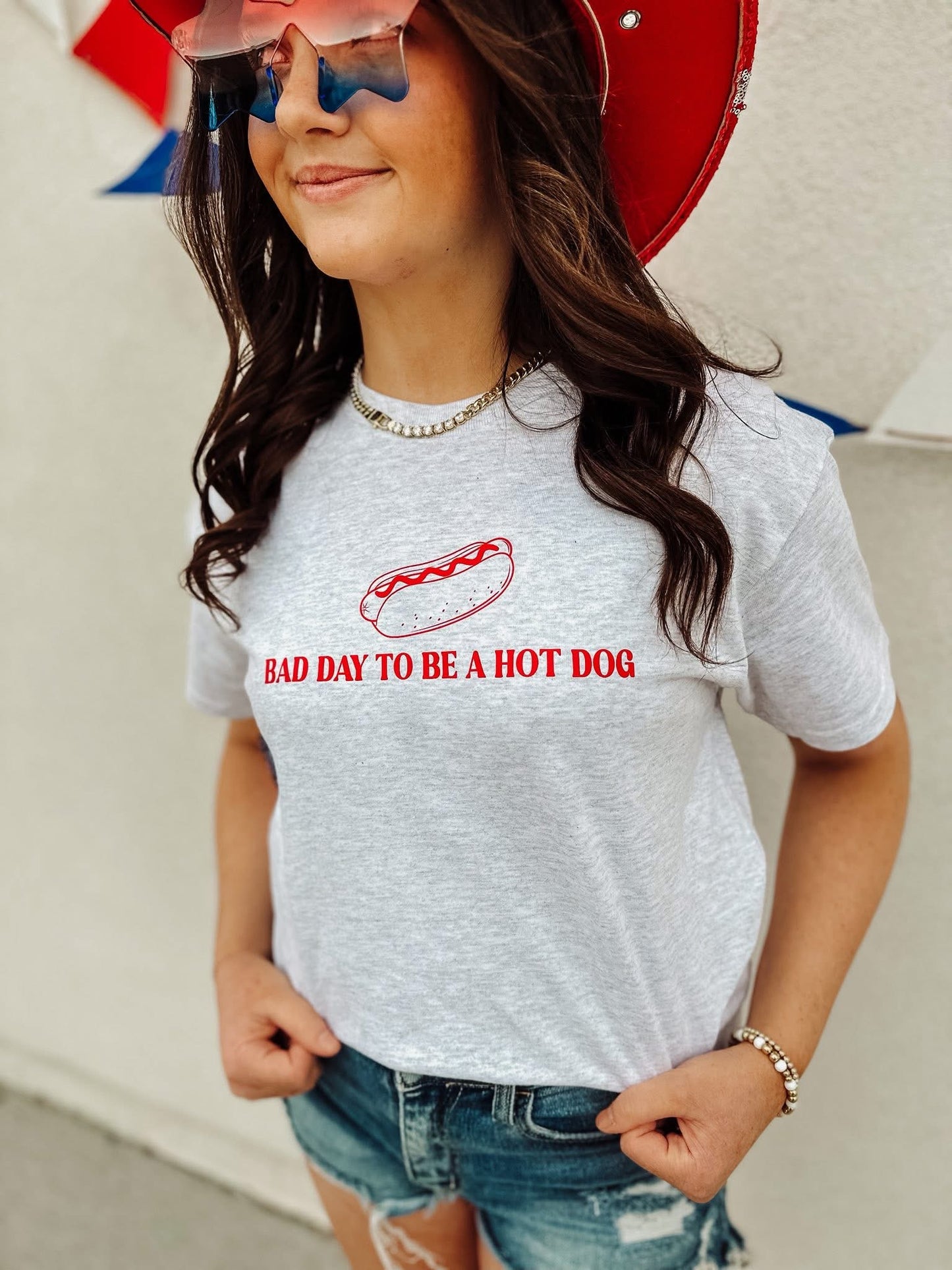 Bad Day To Be A Hotdog Tee - PREORDER
