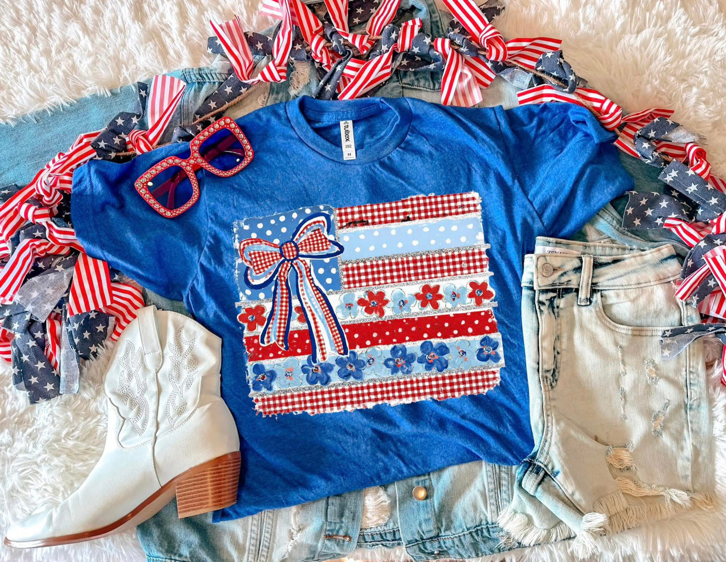 Americana Flag Tee - PREORDER