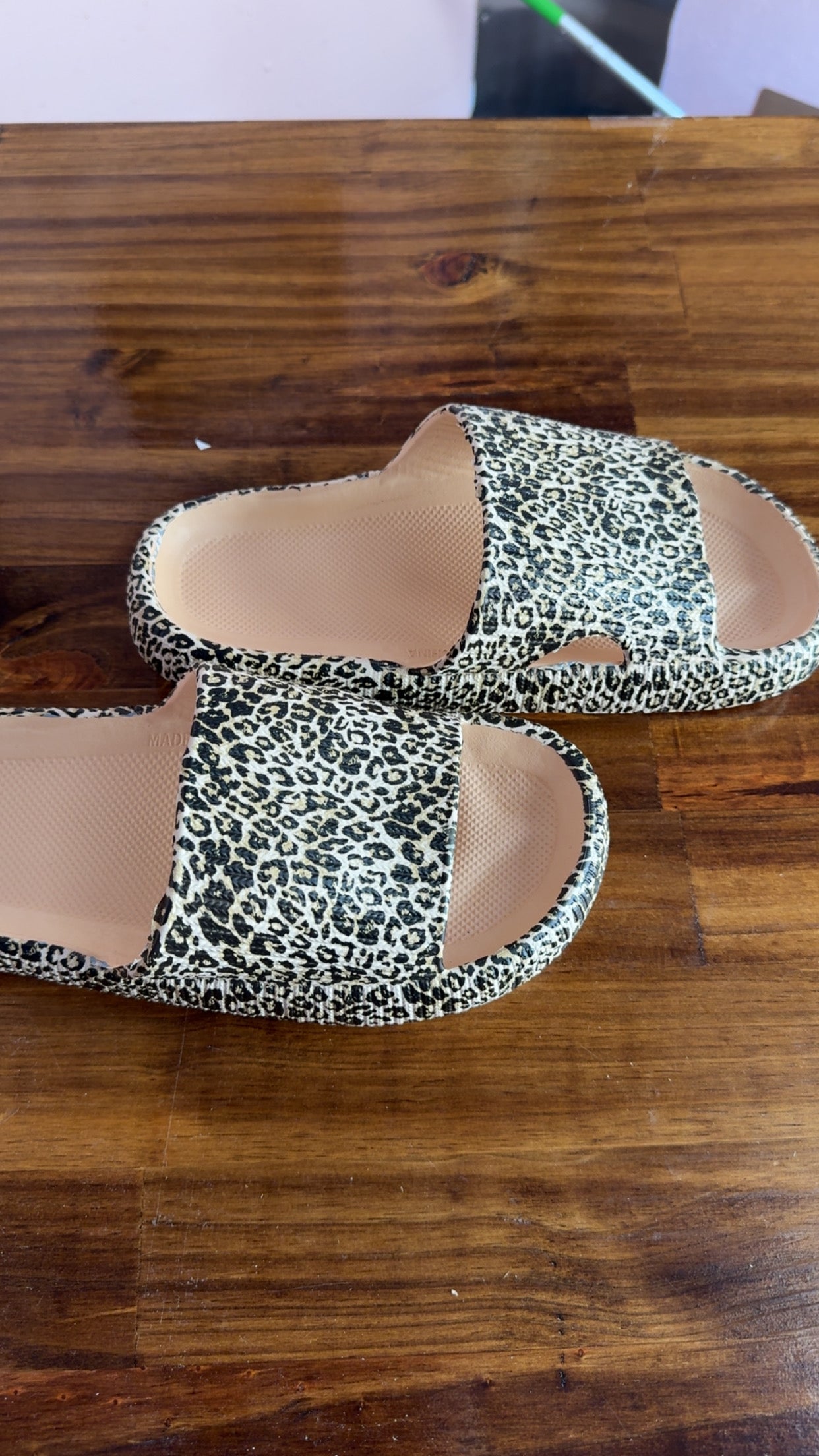 Leopard Slides | Adult Sizes
