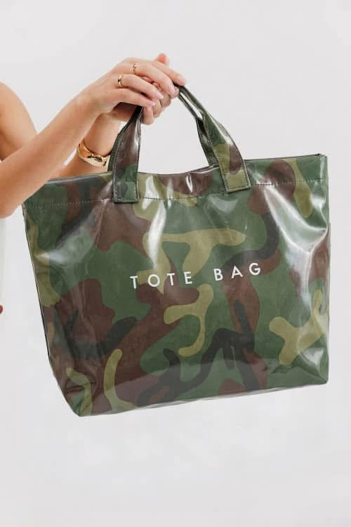 Camo Tote Bag