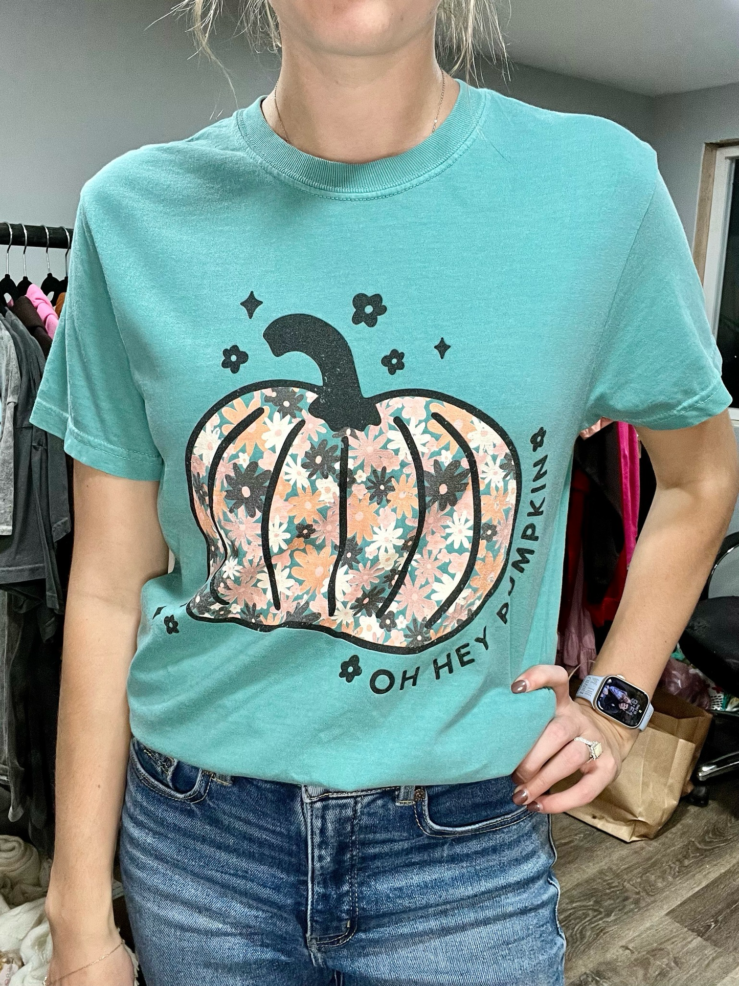 Oh Hey Pumpkin T-shirt - Adult