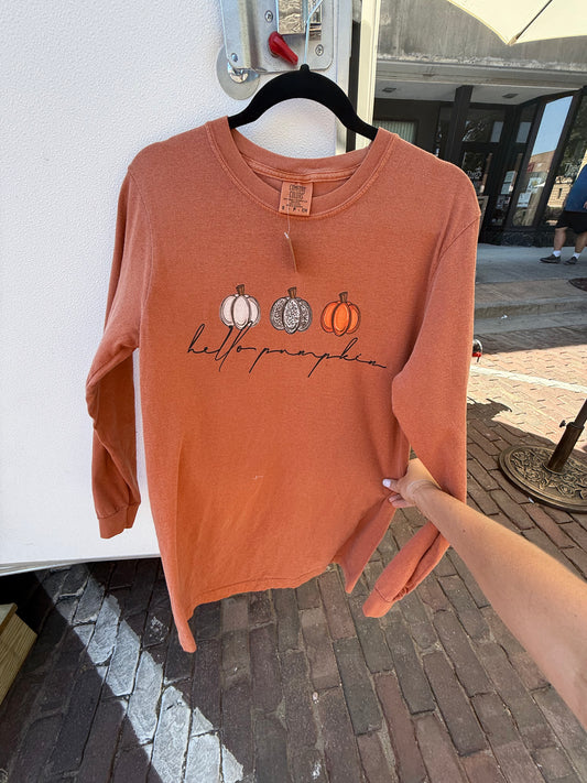 Hello Pumpkin Long Sleeve